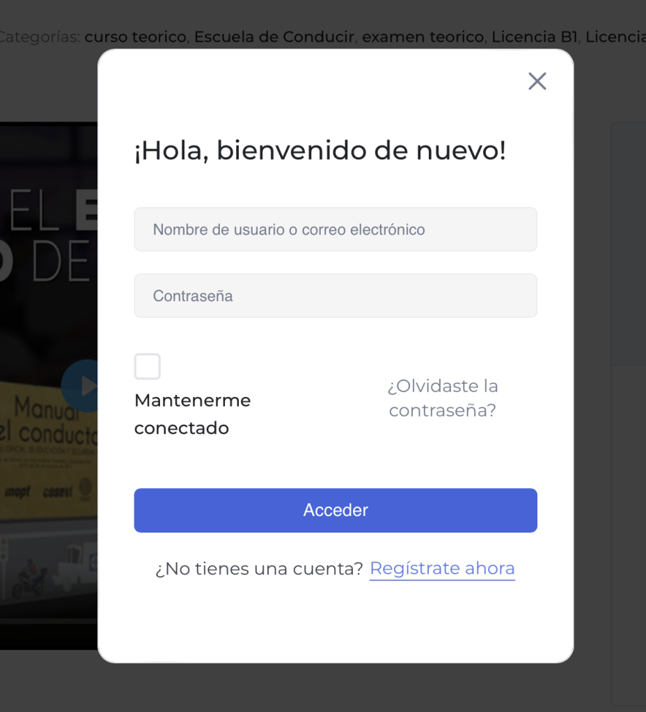 Pasos para inscribirse al examen de simulación